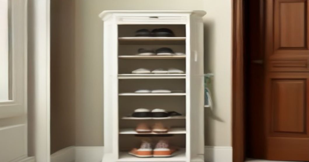 Shoe storage for small entryways